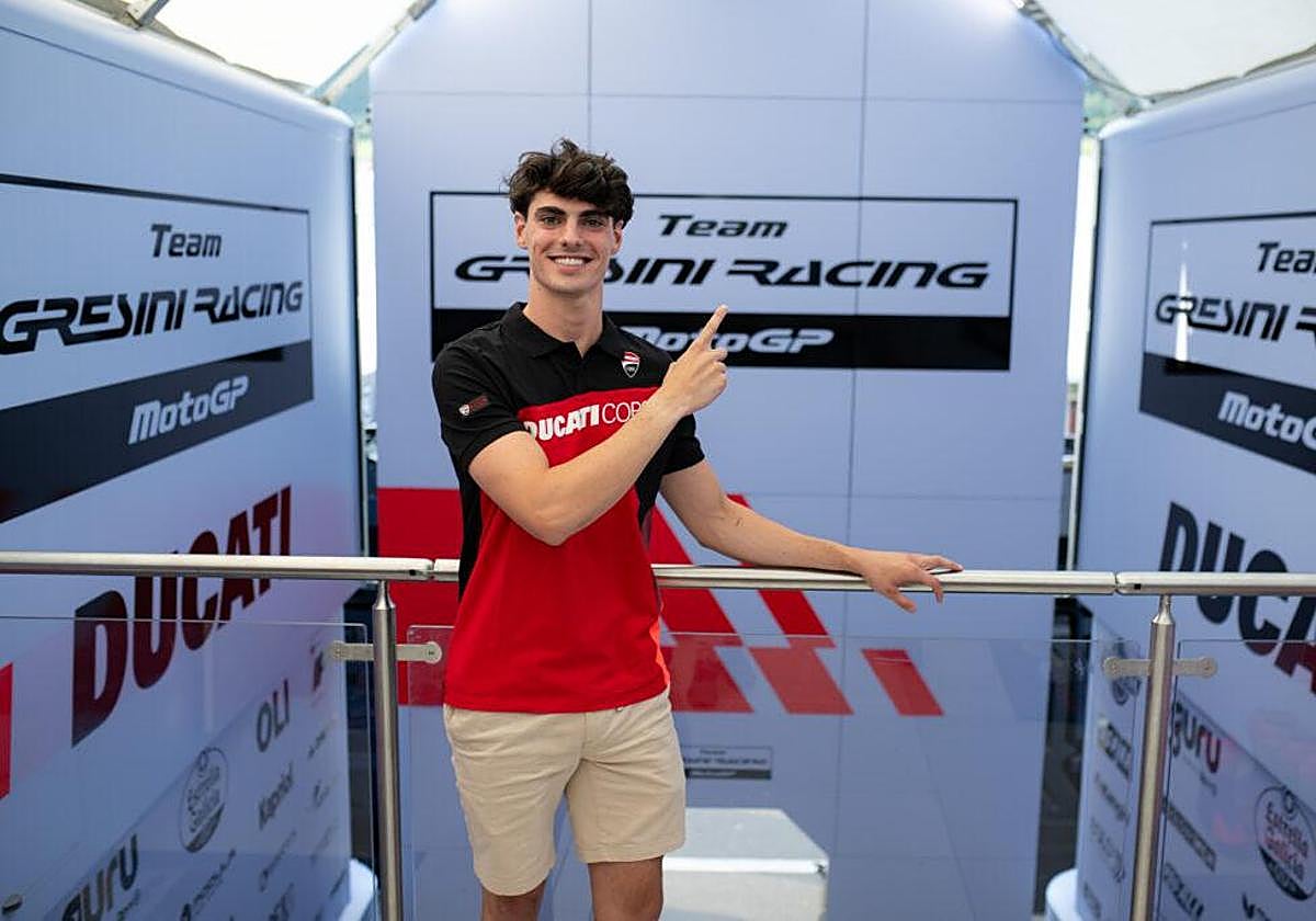 Fermín Aldeguer, nuevo piloto del equipo Gresini de Ducati.