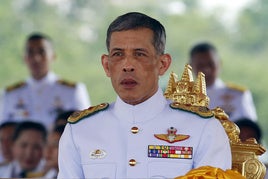 Imagen del rey Maha Vajiralongkorn.