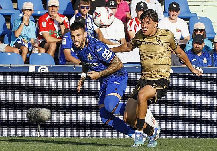 El Getafe anula a la Real, pero sin gol