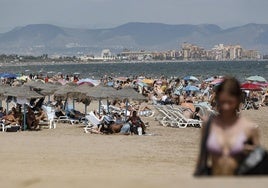 Playa de Valencia.