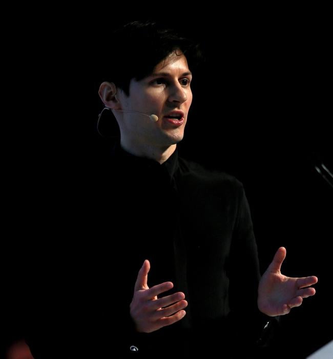 Pavel Durov, fundador de Telegram.