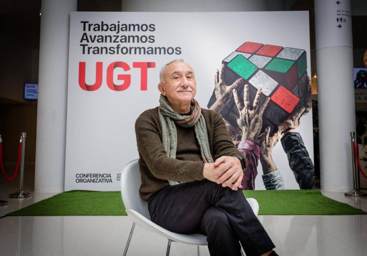 El secretario general de UGT, Pepe Álvarez.