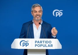 El vicesecretario de Economía del PP, Juan Bravo.