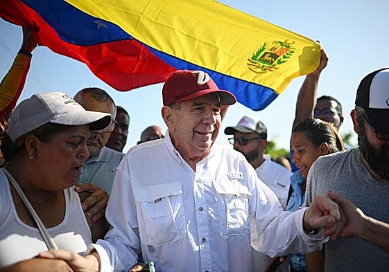 El líder opositor, Edmundo González.