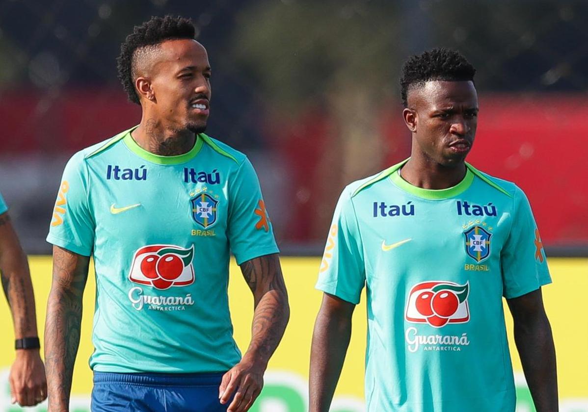 Militao, uno de los lesionados en el parón de selecciones, junto a su compatriota Vinicius.