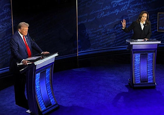 Kamala Harris intentará alargar su ventaja en el debate con Trump a los dos meses que quedan de reñida carrera electoral