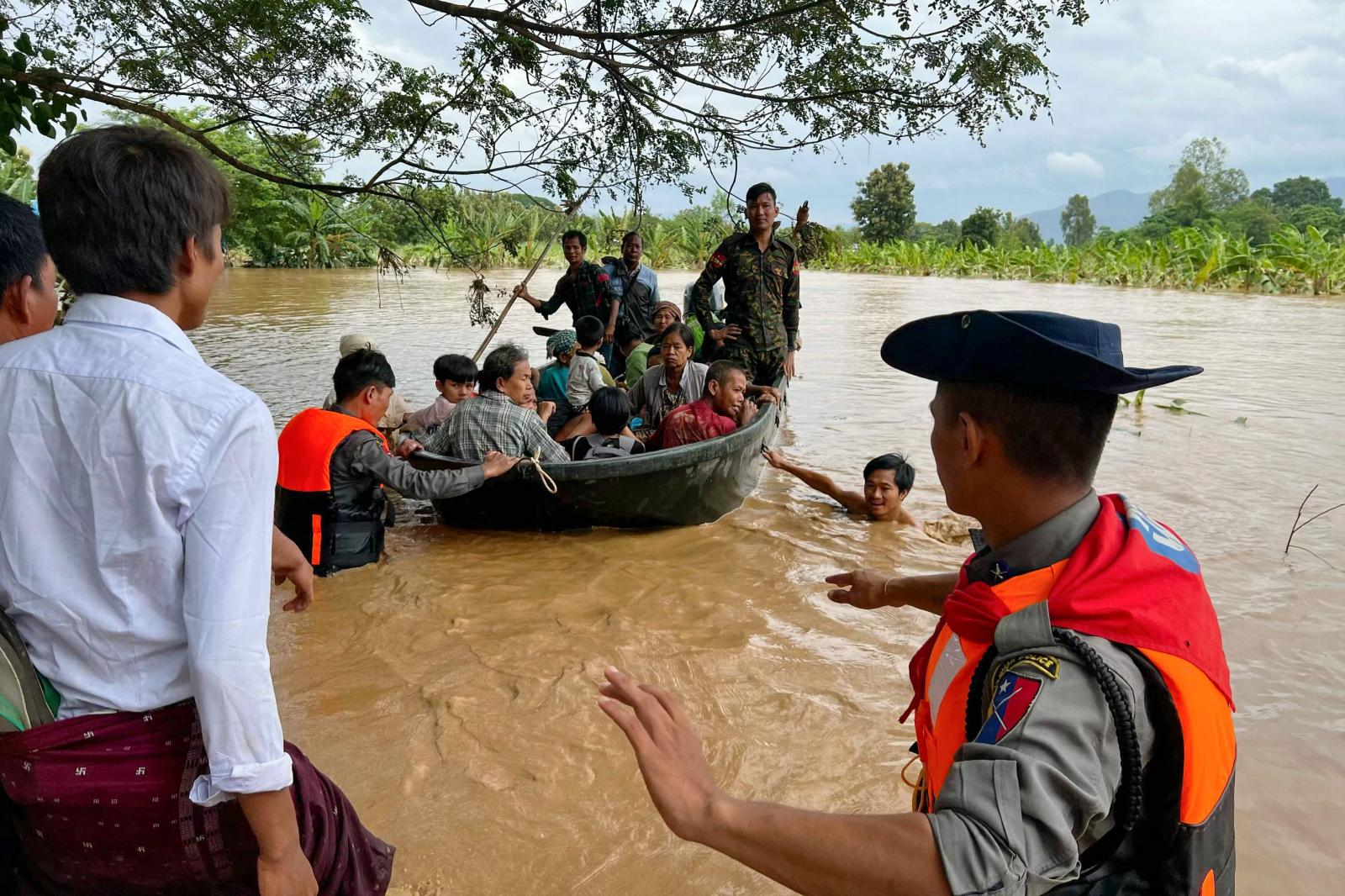 El devastador paso del tifón &#039;Yagi&#039; por Vietnam, Tailandia y Myanmar