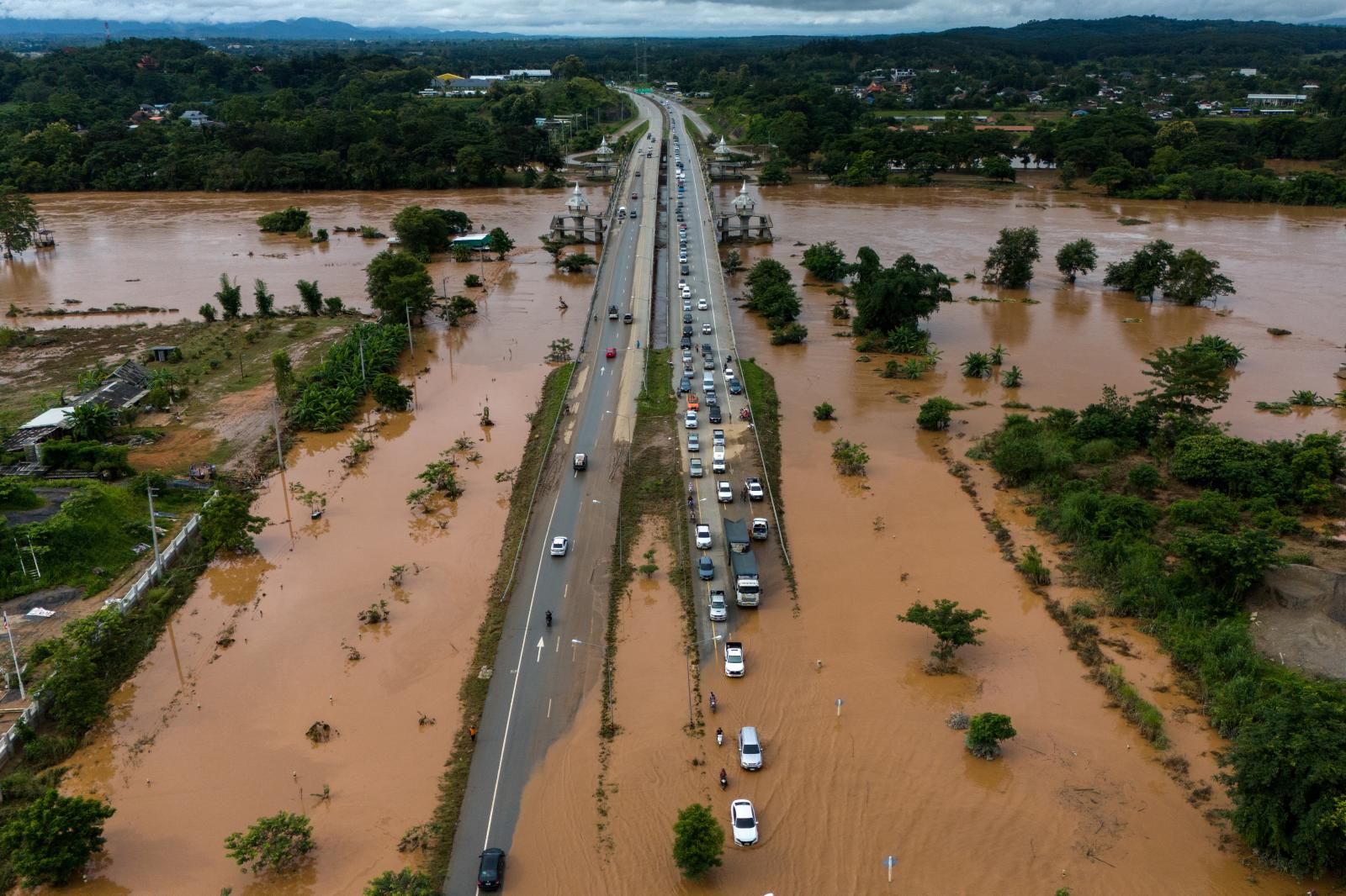 El devastador paso del tifón &#039;Yagi&#039; por Vietnam, Tailandia y Myanmar