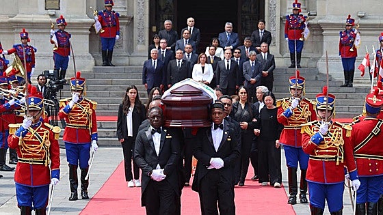 Perú despide a Fujimori con un funeral de Estado