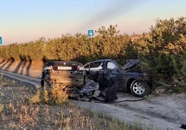 Dos muertos en un choque frontal provocado por un conductor kamikaze