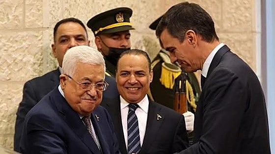 Sánchez recibe a Abbas en plena escalada de tensión en Líbano
