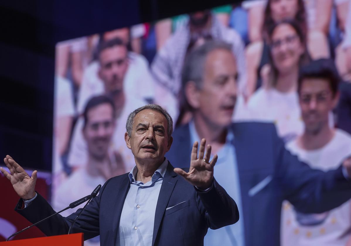 El expresidente del Gobierno José Luis Rodríguez Zapatero.