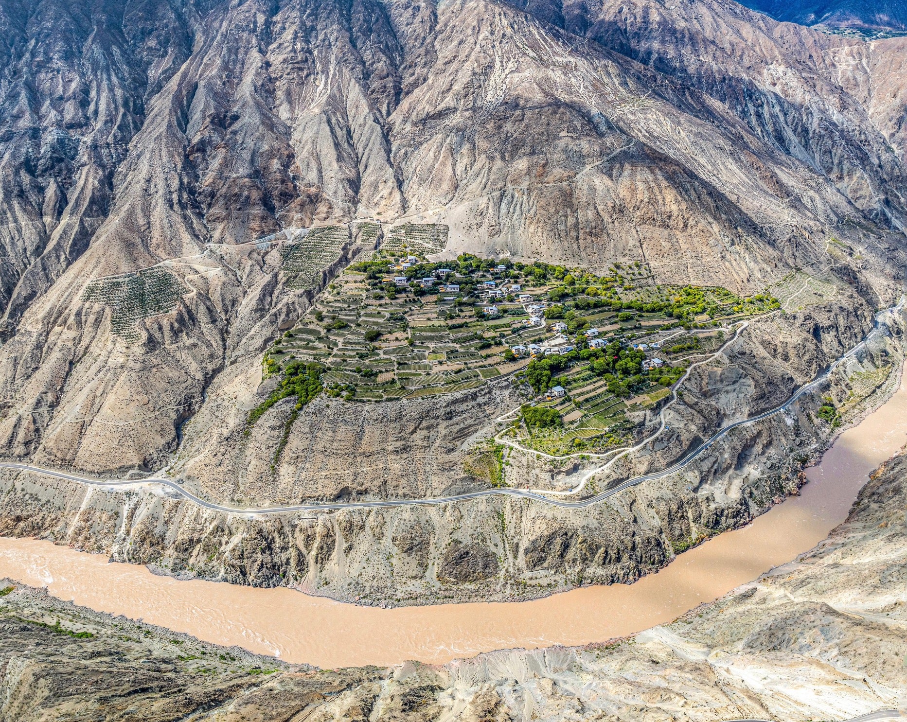 Viñedo del himalaya.