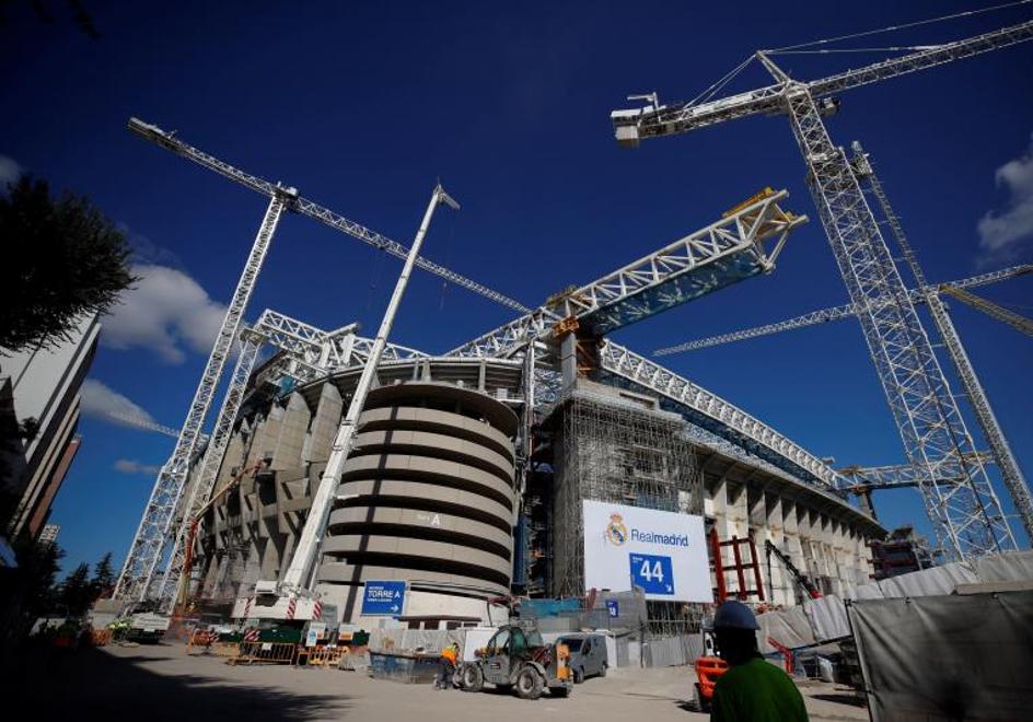 Remodelación Santiago Bernabéu.