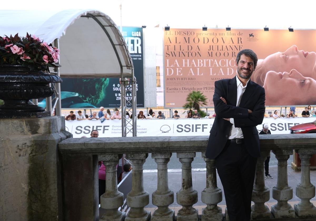 El ministro de Cultura, Ernest Urtasun, este viernes en San Sebastián.