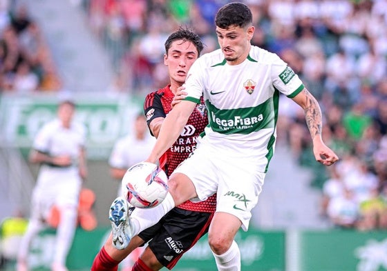 El Ghezouani le da la victoria al Elche contra el Mirandés