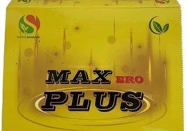 Envase de Max Ero Plus.