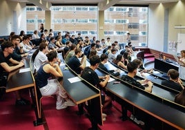 Examen de Selectividad en Barcelona el pasado junio.