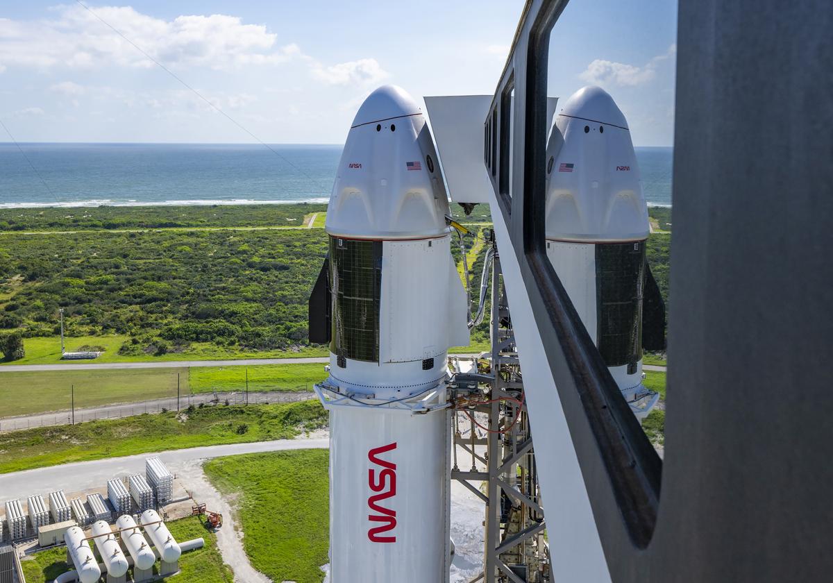 Despega la nave que rescatará a los dos astronautas atrapados en la Estación Espacial Internacional