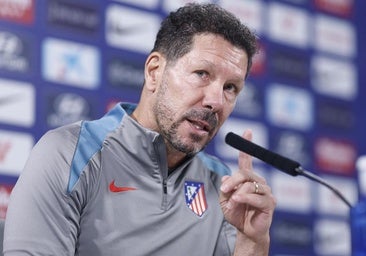 Simeone: «No miro el tiempo, aceptamos lo que hay»