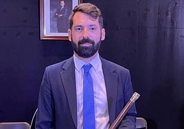 El alcalde de El Carpio, durante su toma de posesión en junio de 2023.