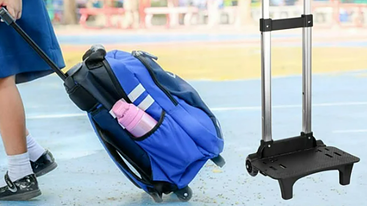 Los mejores carritos para mochilas para que ir al cole no sea tan pesado