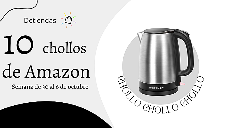 ¡Aquí está el viernes, damas y caballeros! ¡Abrid paso a los 10 mejores chollos de la semana en Amazon!