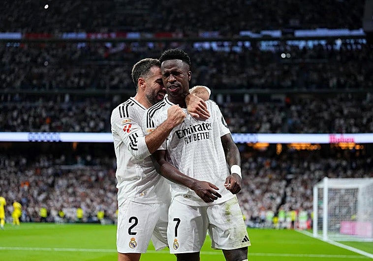 Los goles de Valverde y Vinicius en la victoria del Real Madrid ante el Villarreal