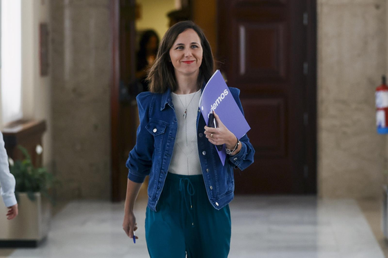 Ione Belarra, cabeza de Podemos