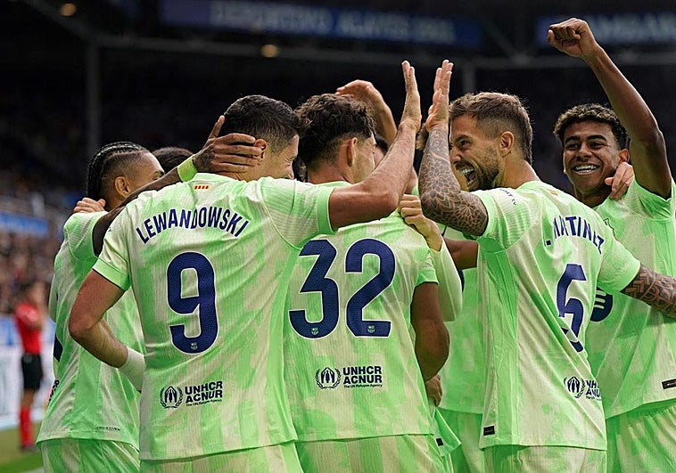 Lewandowski pone al Barça en órbita