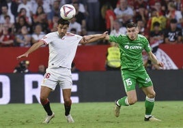 El Sevilla conquista el último derbi de Navas ante el Betis