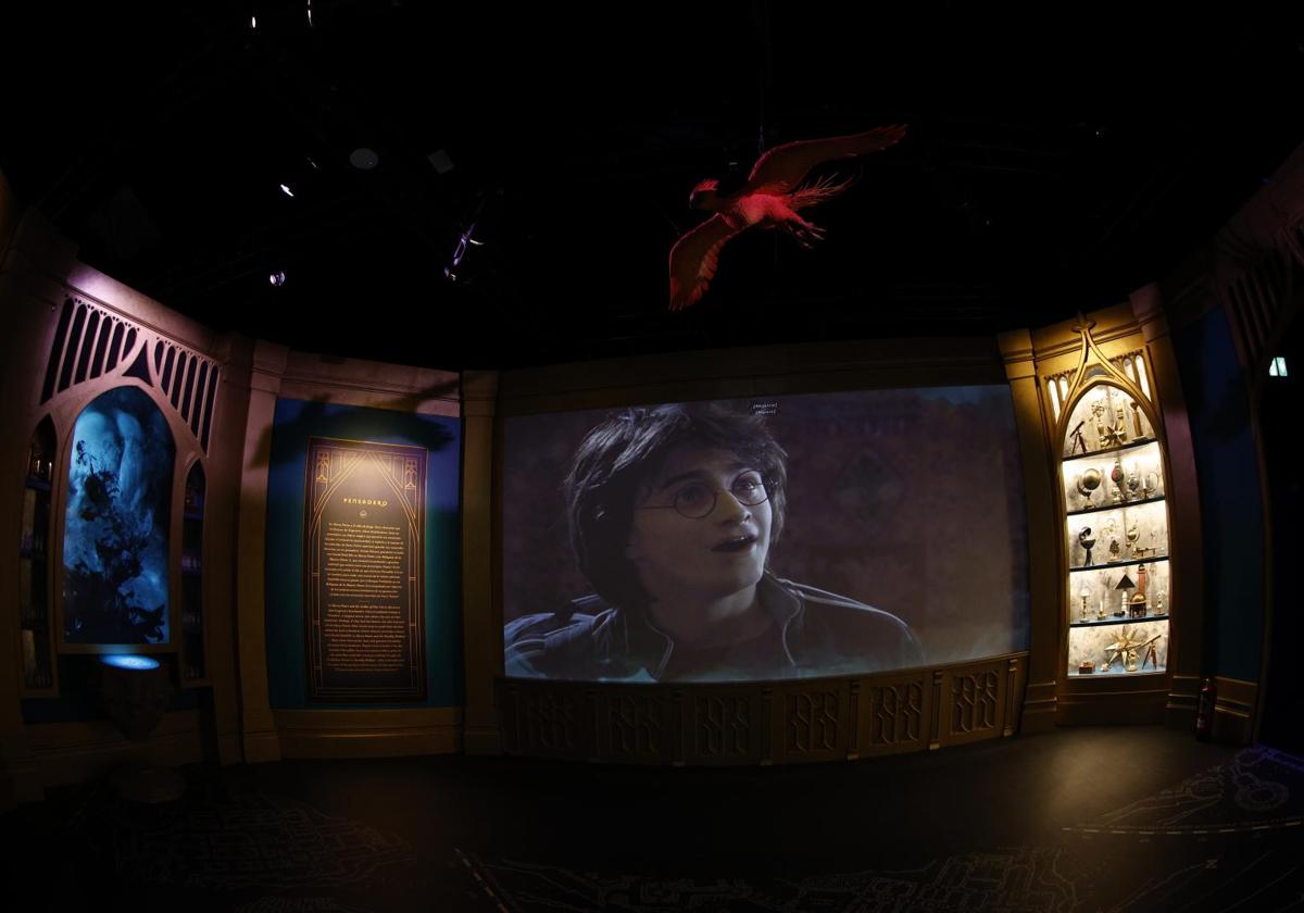 Imagen de la exposición de Harry Potter.