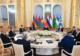 Putin encabeza una reunión con los presidentes de la CEI.