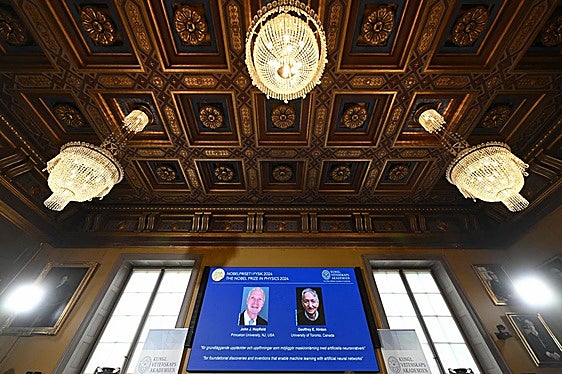 El Nobel de Física premia a los padrinos de la inteligencia artificial