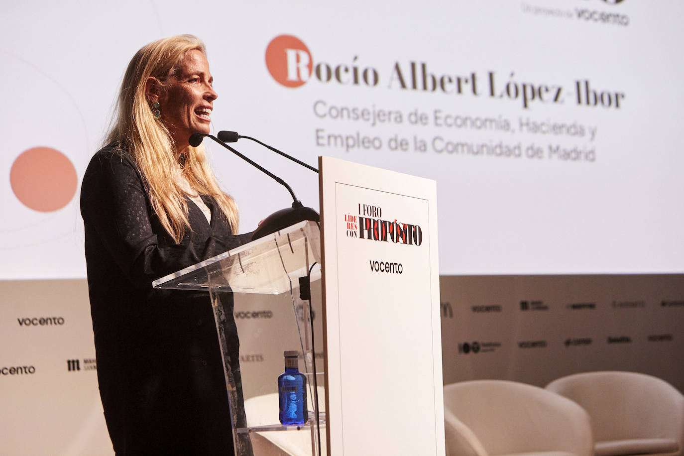 Rocío Albert López-Ibor, consejera de Economía, Hacienda y Empleo de la Comunidad de Madrid, clausuró el foro.