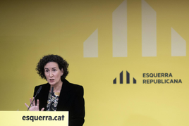 La secretaria general de ERC, Marta Rovira