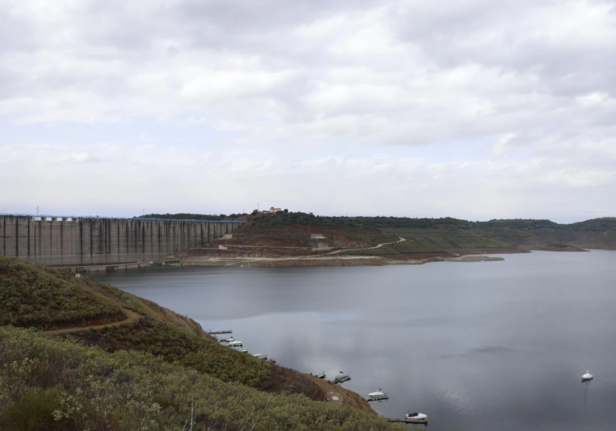 Pantano de la Breña en la localidad cordobesa de Almodóvar del Río.