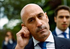 Luis Rubiales, expresidente de la Federación Españñola de Fútbol.