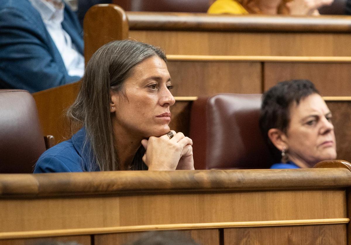 La portavoz de Junts en el Congreso, Miriam Nogueras.