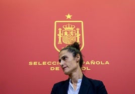 La seleccionadora española de fúbol, Montse Tomé