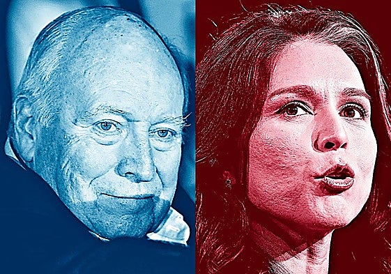 Dick Cheney, alias 'Darth Vader', cambia de bando. Su rival, Tulsi Gabbard, es la demócrata rebotada