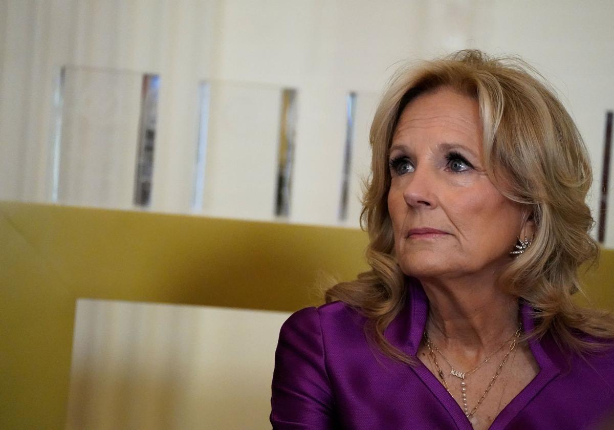 La primera dama de EE UU, Jill Biden.