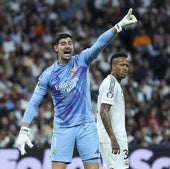 Luces y sombras del Real Madrid, que pierde a Rodrygo y a Courtois para el clásico