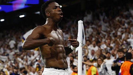 Vinicius, de la caricatura a vestirse de Pelé y ser el más decisivo de la Champions