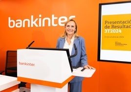 Gloria Ortiz, consejera delegada de Bankinter.