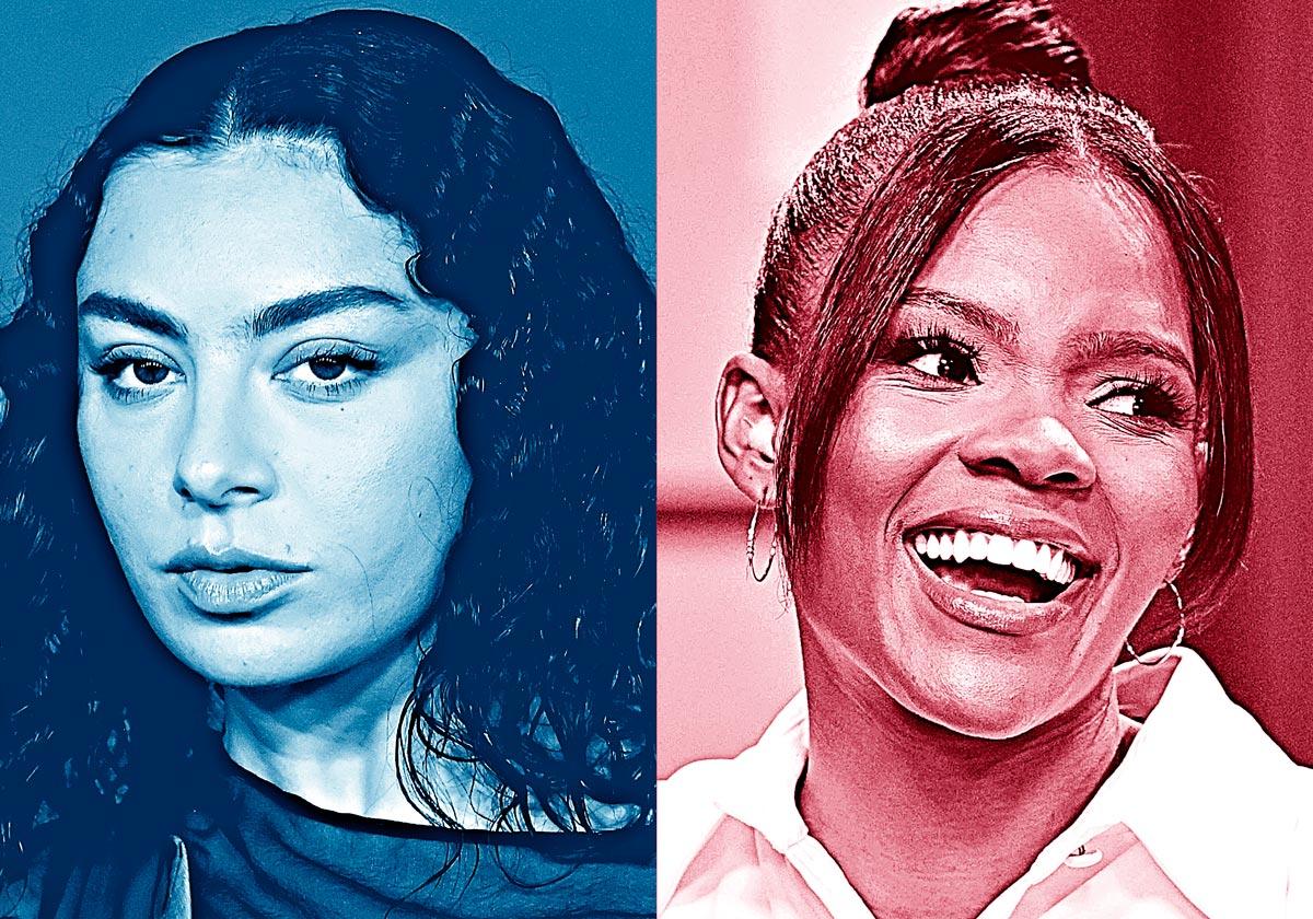 La 'mocosa' Charli XCX contra Candace Owens, el rostro negro de la supremacía blanca