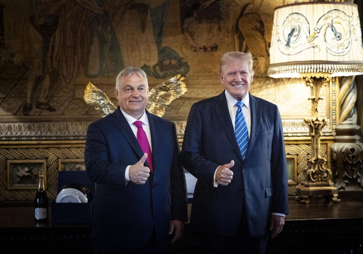 Donald Trump ha mostrado su sintonía con contados líderes europeos, como el húngaro Viktor Orbán.