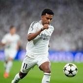 Rodrygo estará unas tres semanas de baja