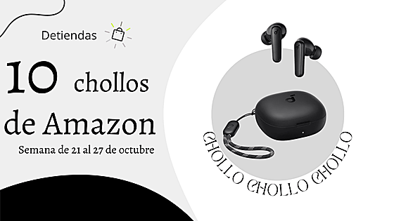 ¡Ya es viernes! Así que atento a los mejores chollos de esta semana en Amazon