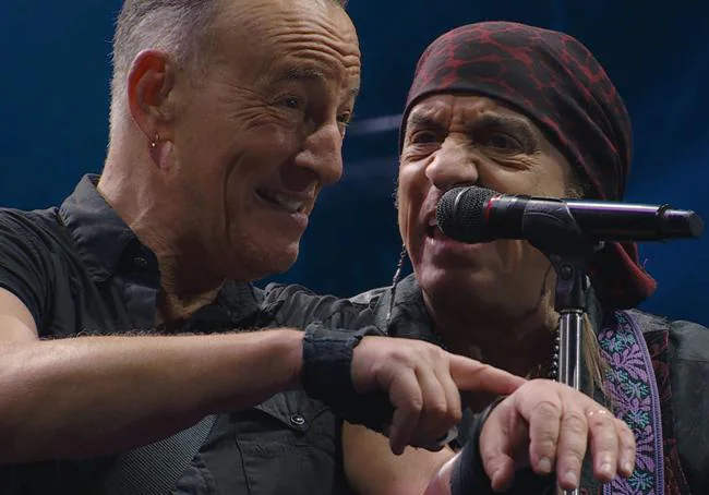 Bruce y Steve Van Zandt en el documental.